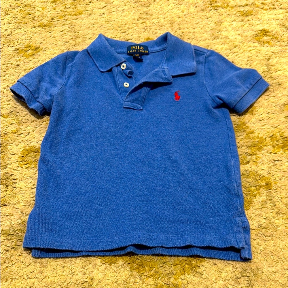 Polo by Ralph Lauren Toddler Boy Blue Polo Shirt 3T